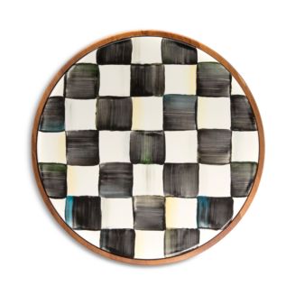 Mackenzie-Childs Large Courtly Check® Enamel Trivet | Bloomingdale's