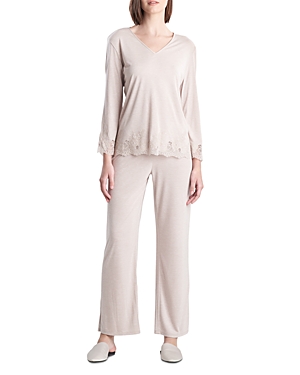 NATORI LUXE SHANGRI-LA PAJAMA SET