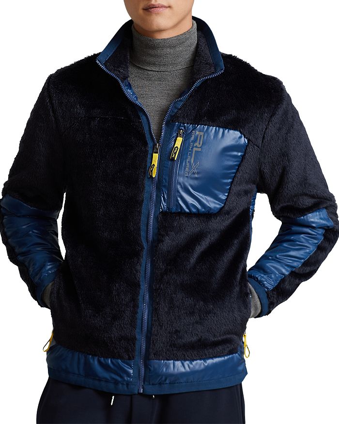 Polo Ralph Lauren High Pile Jacquard Fleece Zip Jacket