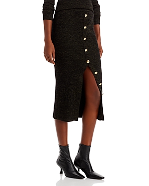 Essentiel Melange Knit Skirt