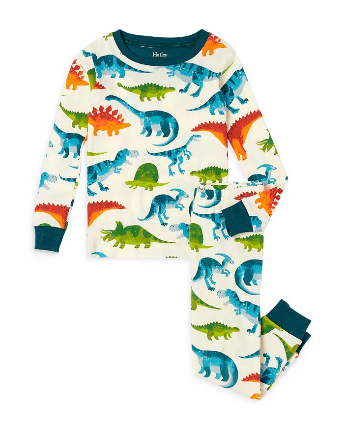 Hatley Boys' 2-Pc. Dino Park Organic Cotton Pajamas - Little Kid, Big ...