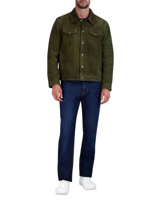 Suede Trucker Jacket