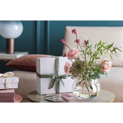 Rose Garden Vase/Hurricane Lamp