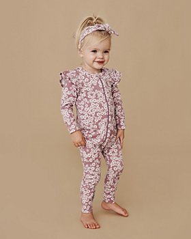 Bloomingdales Clothing Outfit Sets Bodysuits & All-In-Ones Baby Girls Allover Print Two Pocket Coverall 