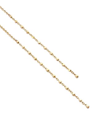 14K Yellow Gold Simple Gold Threader Earrings