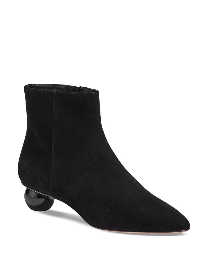 Kate spade hotsell black suede booties