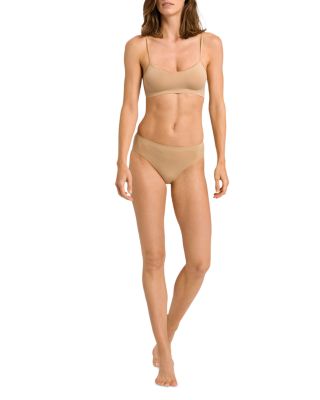 Touch Feeling Spaghetti Crop Top Bralette