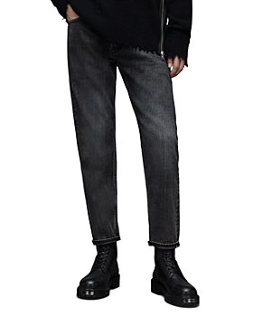 ALLSAINTS - Jack Selvedge Jeans in Washed Black 