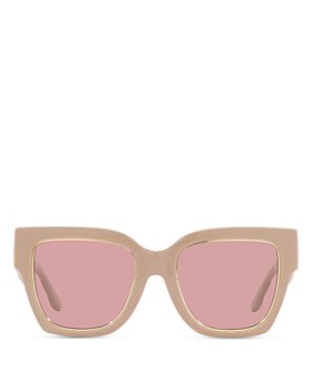 Tory Burch -  Square Sunglasses, 52mm