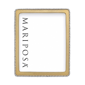 Mariposa Beaded 8 X 10 Frame In Gold