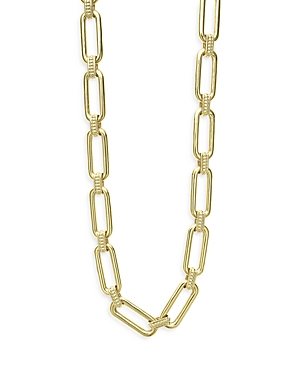Lagos 18k Yellow Gold Link Necklace, 18
