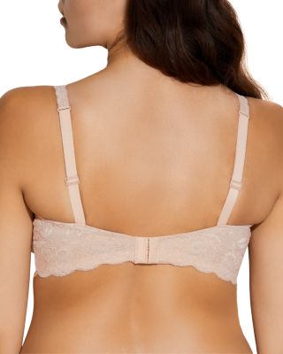 Never Say Never Lace Balconette Bra