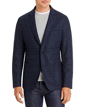 BOSS - C-Hanry Plaid Tech Flannel Slim Fit Sport Coat