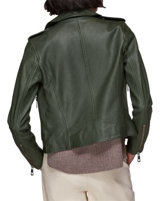 Agnes Leather Moto Jacket
