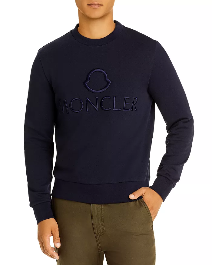 Moncler  Crewneck Logo Sweatshirt