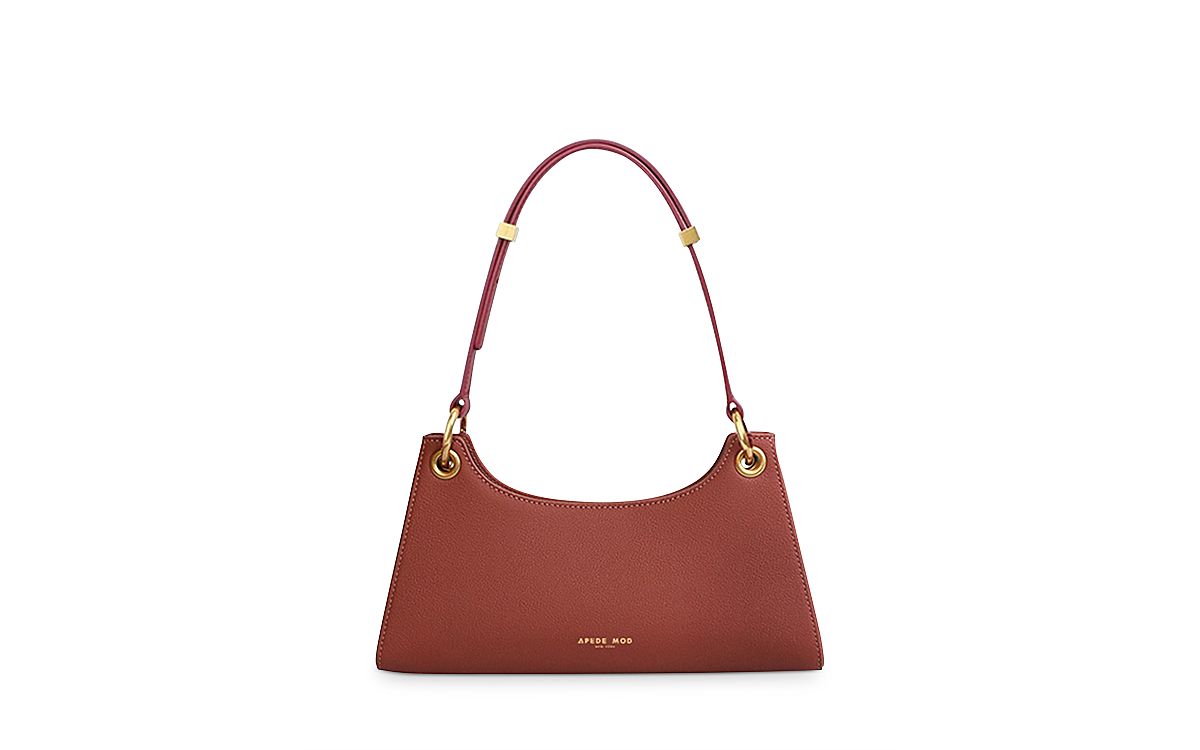 Apede Mod Froggy Leather Shoulder Bag