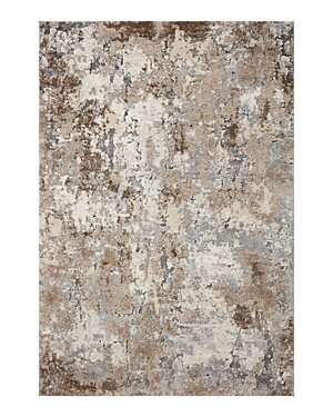 Photos - Area Rug Loloi Theory Thy-09 , 5'3 x 7'8 Gray Brown SVH588655 