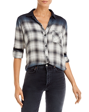 RAILS HUNTER BUTTON DOWN PLAID SHIRT