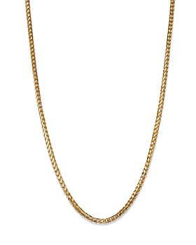 Bloomingdale's - Men's Franco Link Chain Necklace in 14K Yellow Gold, 22" - 100% Exclusive