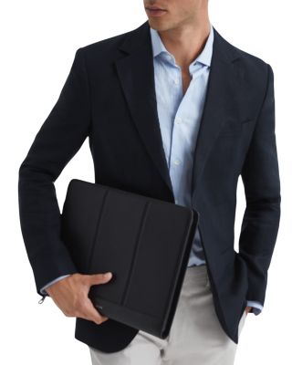 REISS - Kin Slim Fit Linen Blazer