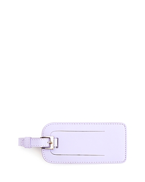Royce New York Royce Leather Luggage Tag In Lavender