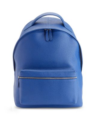 13" Laptop Pebbled Leather Backpack