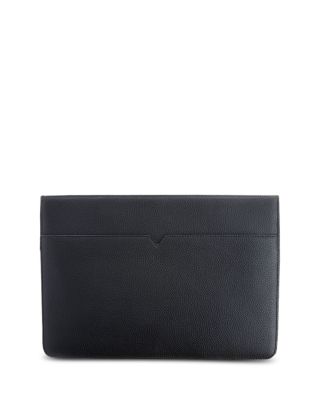 ROYCE New York - Pebble Grain Leather 13" Laptop Sleeve