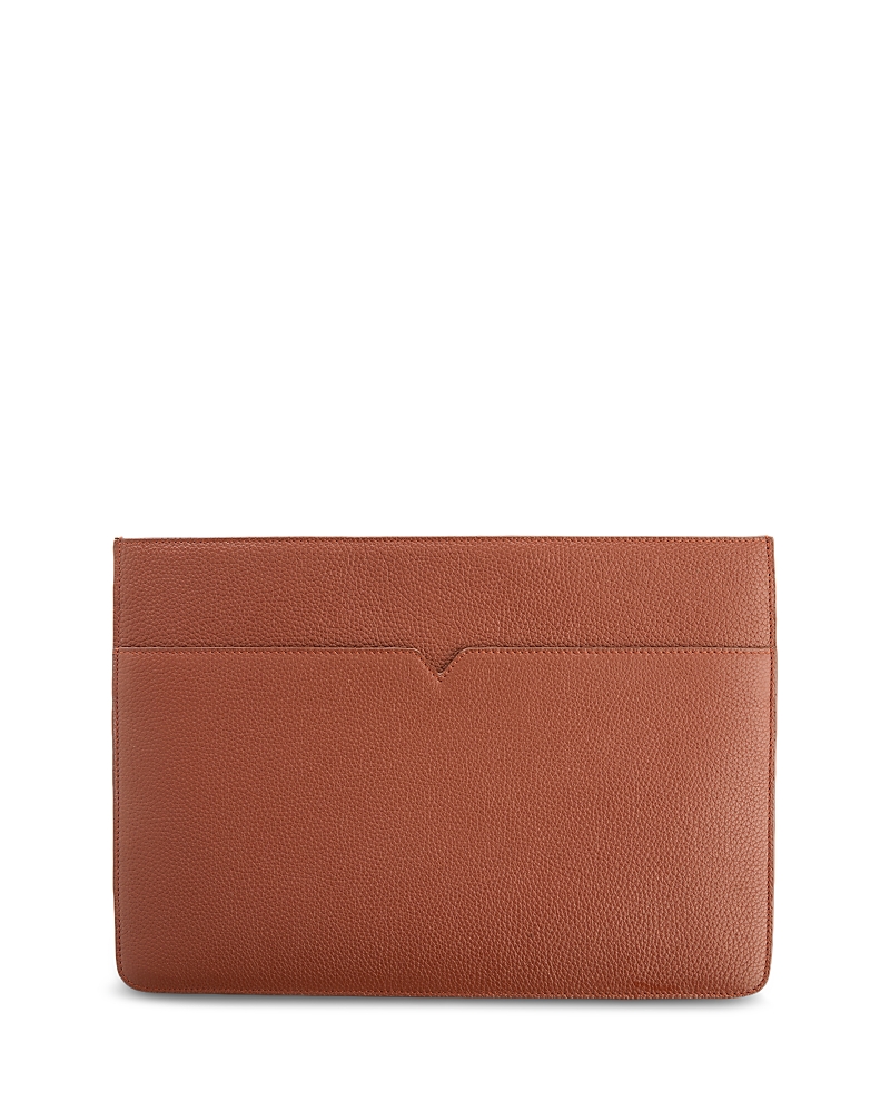 Royce New York Pebble Grain Leather 13 Laptop Sleeve