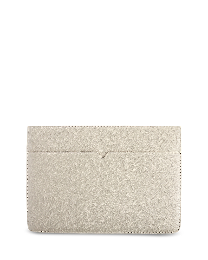 Royce New York Pebble Grain Leather 13 Laptop Sleeve