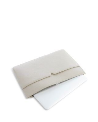 Pebble Grain Leather 13" Laptop Sleeve