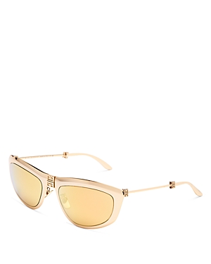 GIVENCHY SQUARE FOLD UP SUNGLASSES, 57MM