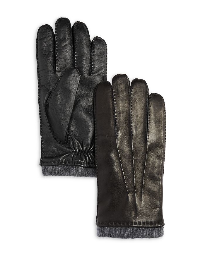 The Men s Store at Bloomingdale s Leather Gloves 100 Exclusive