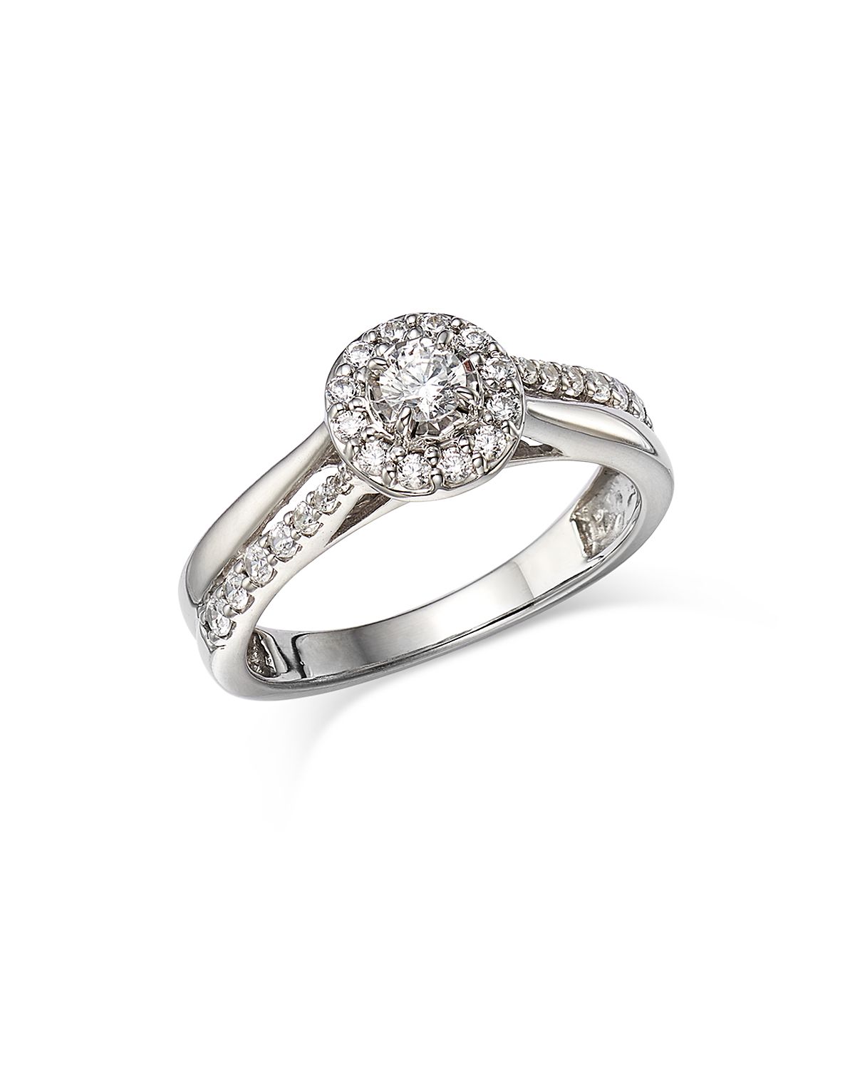 Bloomingdale's Fine Collection Diamond Halo Ring