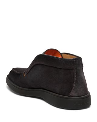 Men's Detroit Laceless Slip On Chukka Boots 