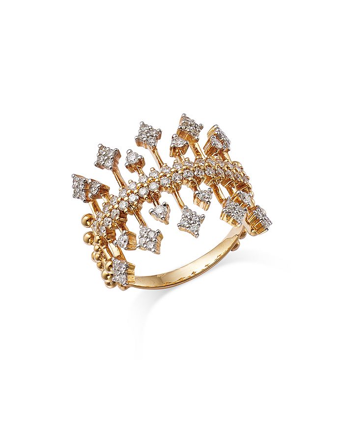 Bloomingdale's Diamond Statement Ring in 14K Yellow Gold, 0.70 ct. t.w