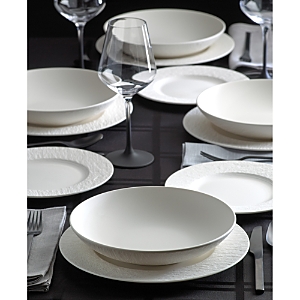 Villeroy & Boch Manufacture Rock 12-piece Dinnerware Set In White