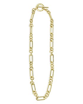 LAGOS - 18K Yellow Gold Signature Caviar Toggle Chain Necklace
