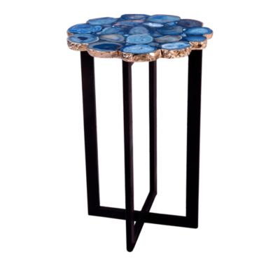 Azul Agate Accent Table