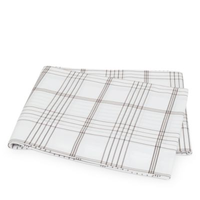 August Plaid Flat Sheet, Full/Queen