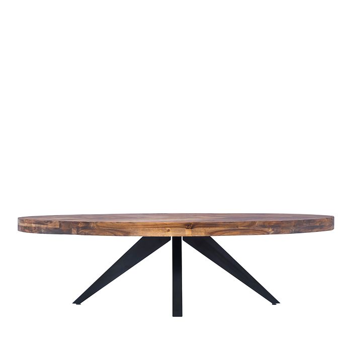 Parq oval sales dining table