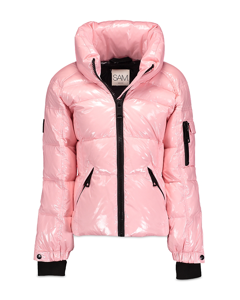 Sam Girls' Freestyle Down Jacket - Little Kid In Bright Pink