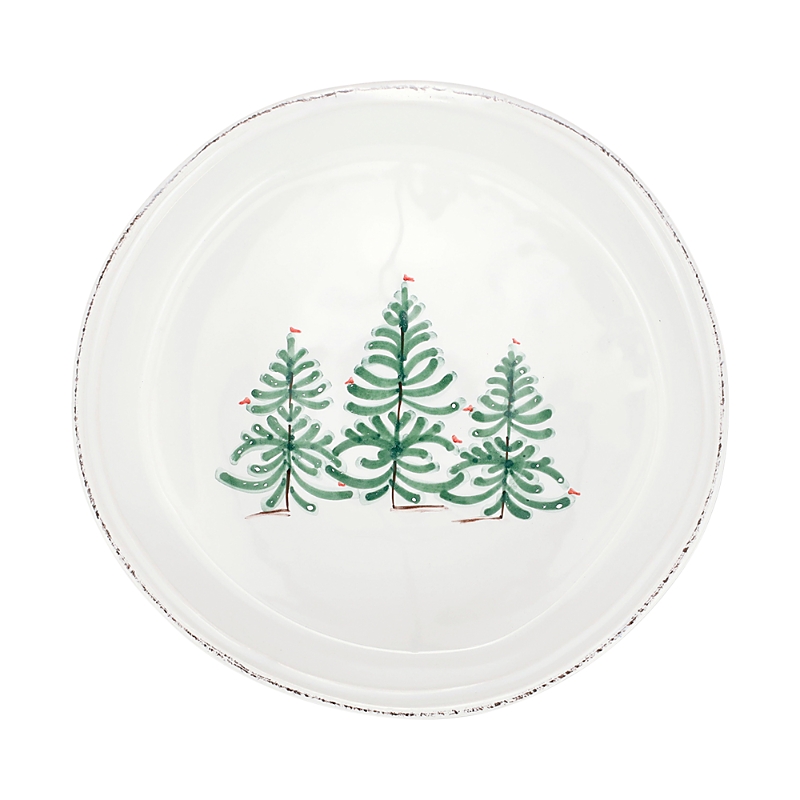 Vietri Lastra Holiday Pie Dish