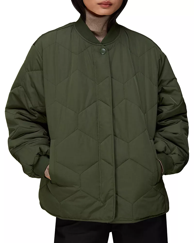 Whistles Ida Short Quilted Jacket