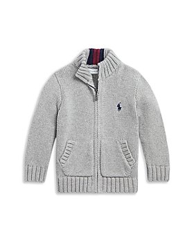 Ralph Lauren - Boys' Cotton Full Zip Sweater - Baby
