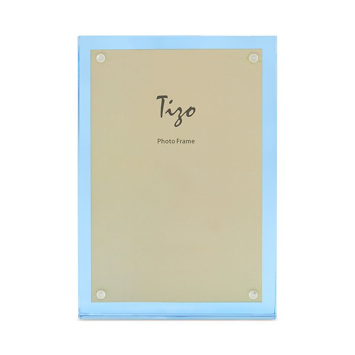 Tizo Lucite Frame In Clear/light Blue
