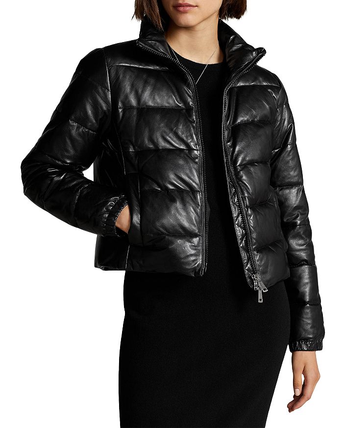 Ralph Lauren - Leather Puffer Coat