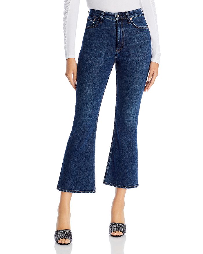 rag & bone Casey High Rise Ankle Flare Jeans in Chelsea | Bloomingdale's