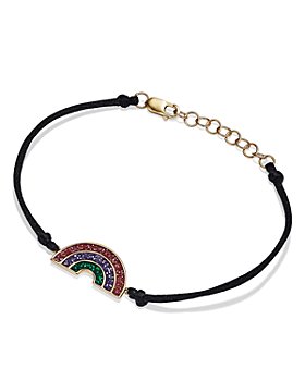 Dog Mom Charm with Rainbow Hematite Beads Charity Bracelet