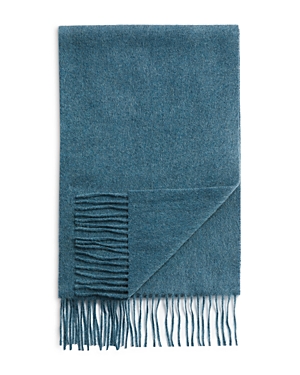 The Men's Store At Bloomingdale's Solid Oversized Cashmere Scarf - 100% Exclusive In Turquoise