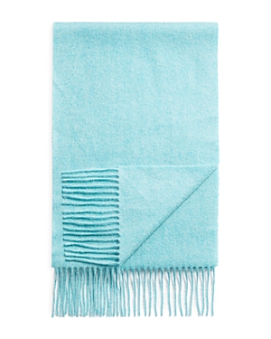 The Men's Store At Bloomingdale's Solid Oversized Cashmere Scarf - 100% Exclusive In Light Turquoise